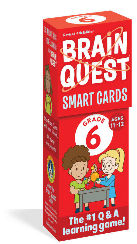 Brain Quest 6th Grade Smart Cards Revised 4th Edition