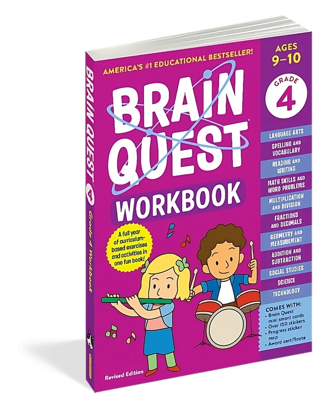 Brain Quest Workbook: Grade 4