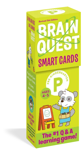 Brain Quest Pre-Kindergarten Smart Cards Revised 5th Edition