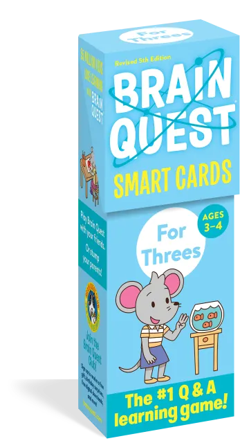 Brain Quest For Threes Smart Cards Revised 5th Edition