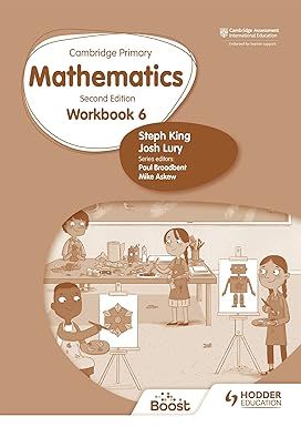 Hodder Education Cambridge Primary Mathematics Workbook 6 Second Edition
