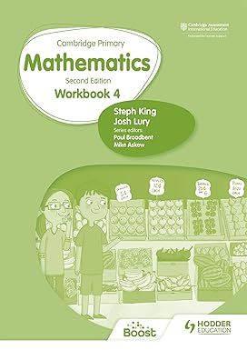 Hodder Education Cambridge Primary Mathematics Workbook 4 Second Edition
