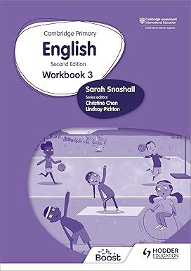 Hodder Education Cambridge Primary English Workbook 3 Second Edition