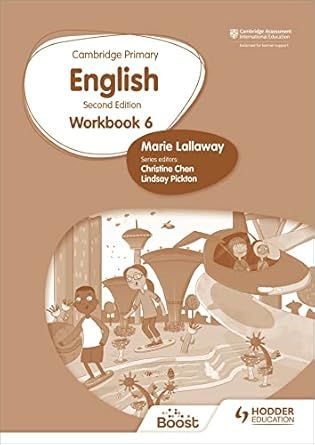 Hodder Education Cambridge Primary English Workbook 6 Second Edition