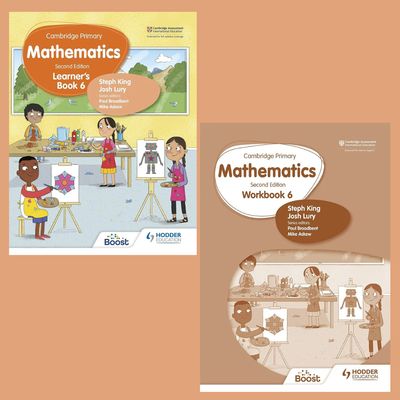 Hodder Education Cambridge Primary Mathematics Book 6 Set Second Edition