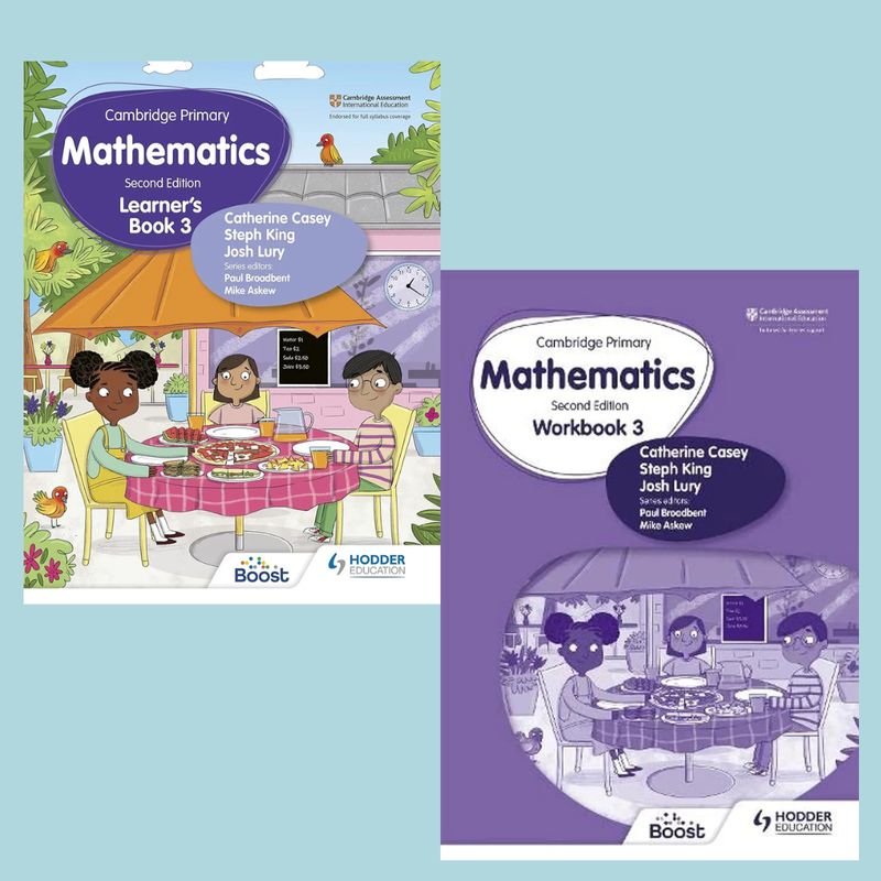 Hodder Education Cambridge Primary Mathematics Book 3 Set Second Edition