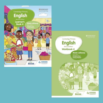 Hodder Education Cambridge Primary English Book 4 Set Second Edition