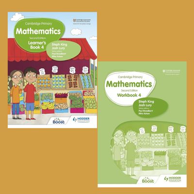 Hodder Education Cambridge Primary Mathematics Book 4 Set Second Edition