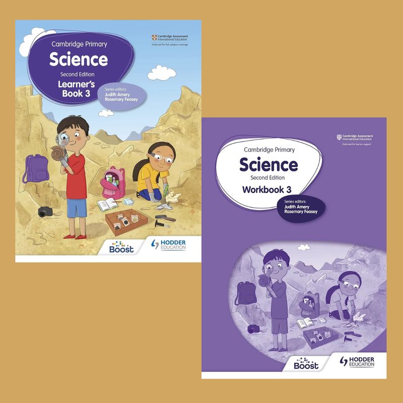 Hodder Education Cambridge Primary Science Book 3 Set Second Edition