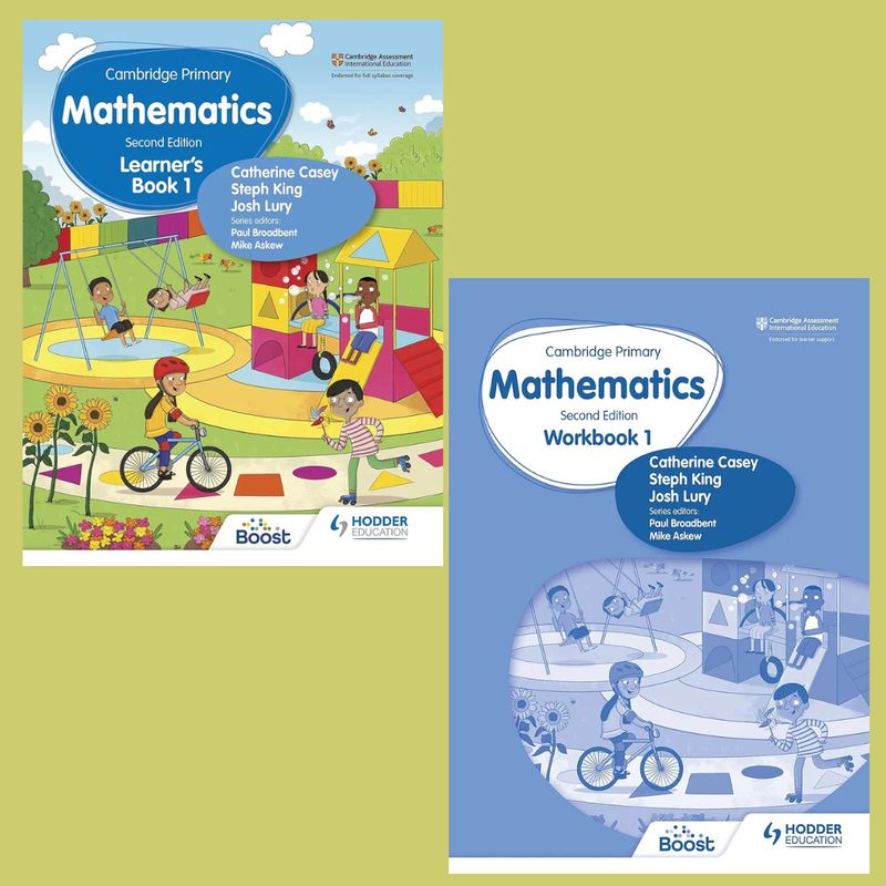 Hodder Education Cambridge Primary Mathematics Book 1 Set Second Edition