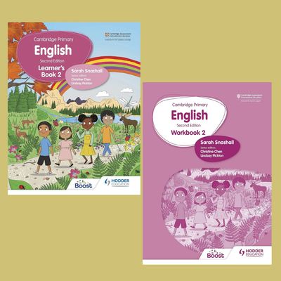 Hodder Education Cambridge Primary English Book 2 Set Second Edition