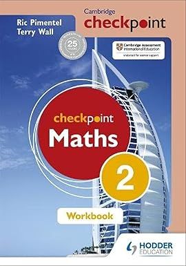 Hodder Education Cambridge Checkpoint Maths Workbook 2