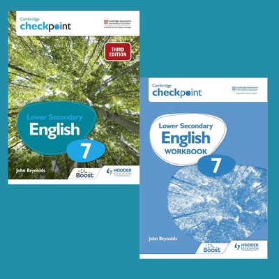 Hodder Education Cambridge Checkpoint Lower Secondary English Student&#39;s Book 7 Set: Third Edition 