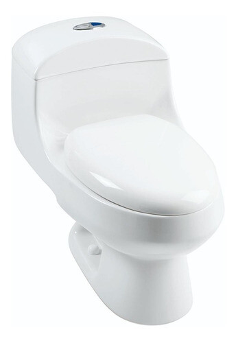 INODORO MONTECARLOS ONE PIECE BLANCO, Inodoro Montecarlos: White
