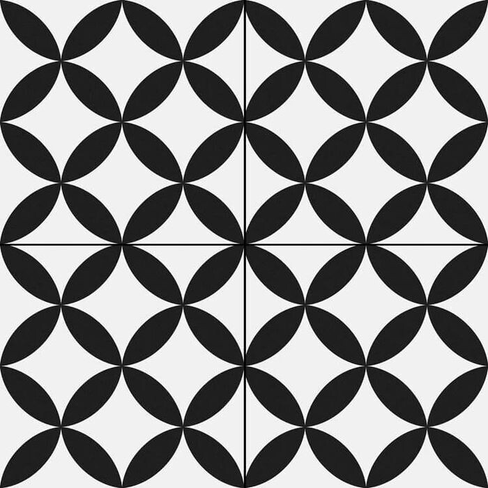 Pre Circle Black 18x18  (ORDEN ESPECIAL)