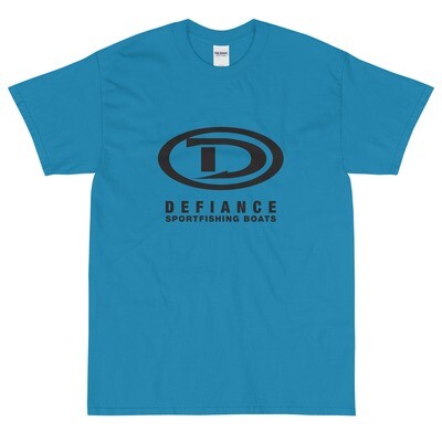 Defiance Boats Men's Black Logo Tee