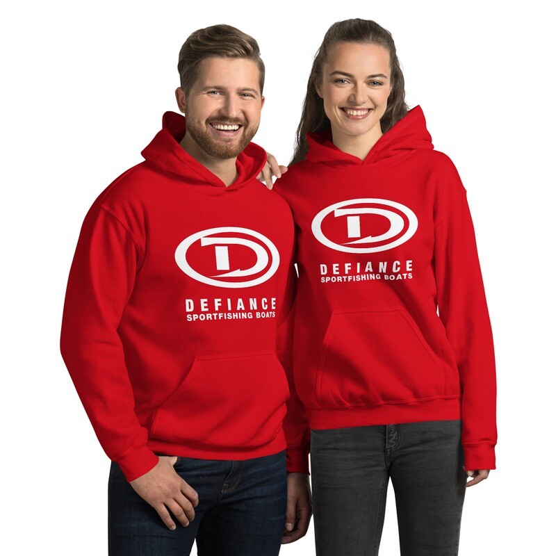 Defiance Hoodie w/White Logo