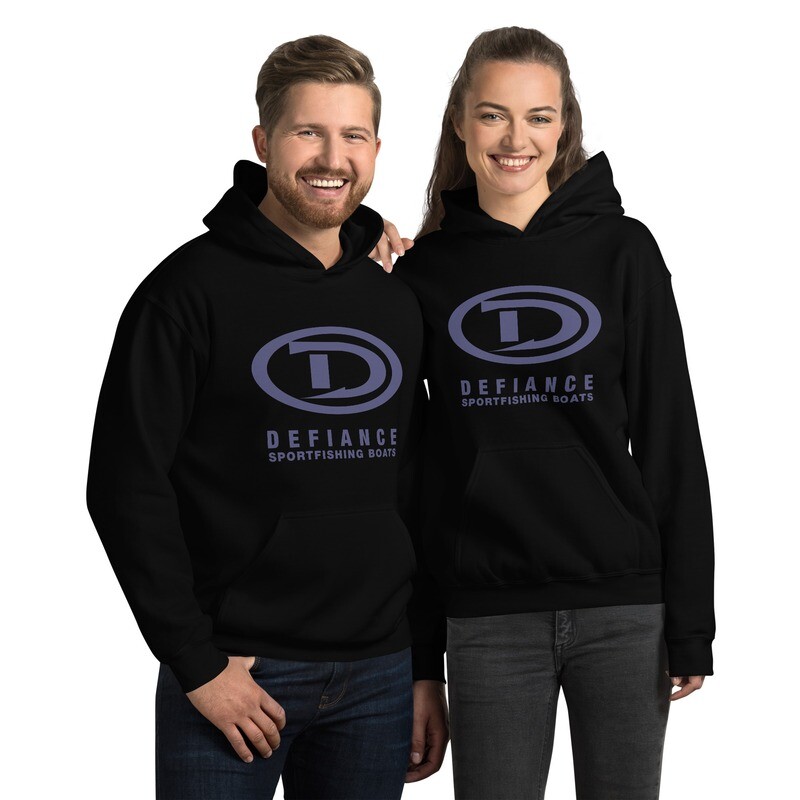 Defiance Hoodie w/Blue Logo