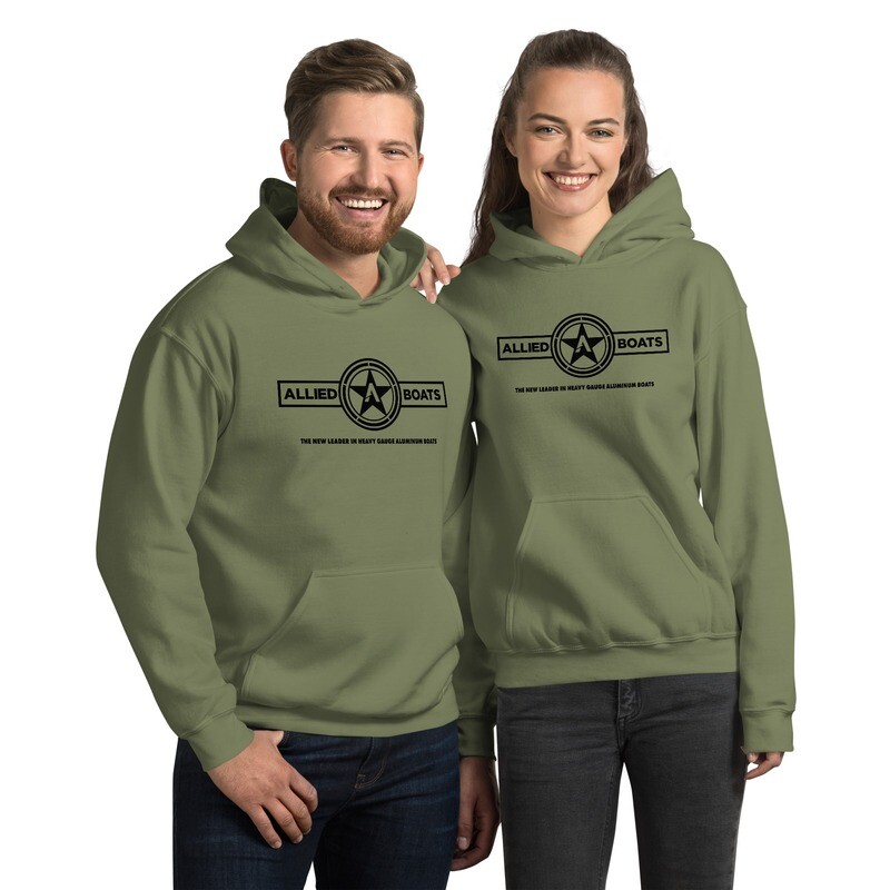 Allied Hoodie w/Black Logo