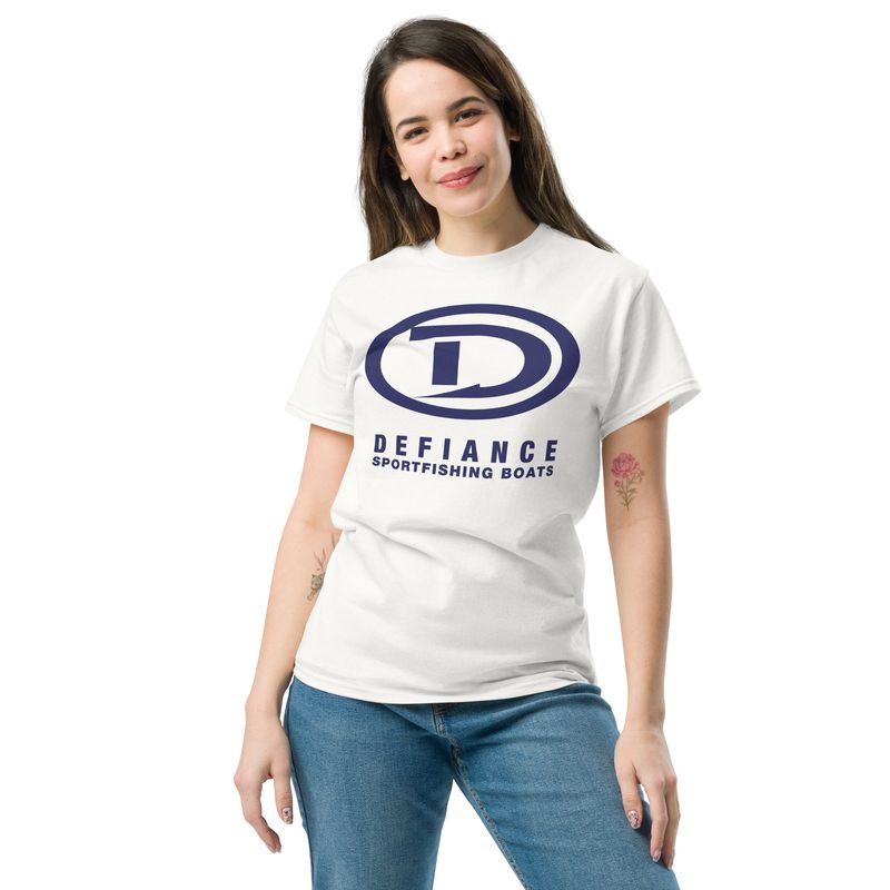 Defiance Classic Tee - Blue Logo