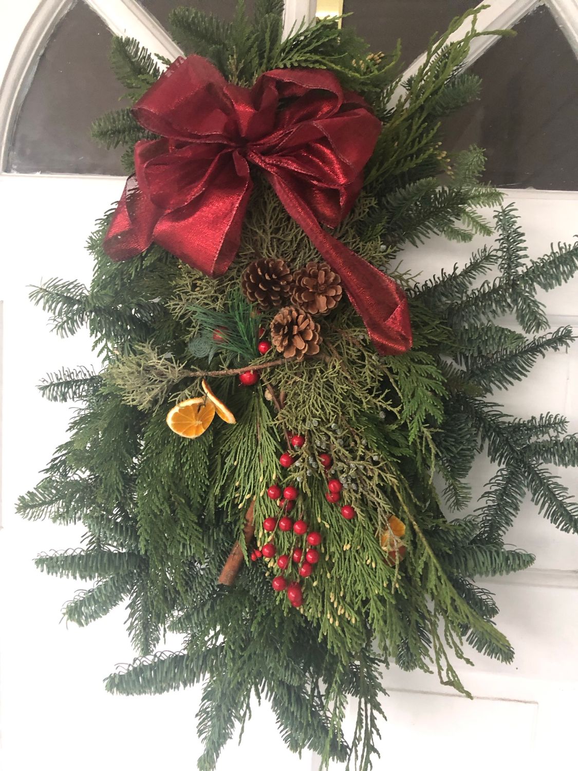 Yuletide Cheer Swag - 28&quot; in length