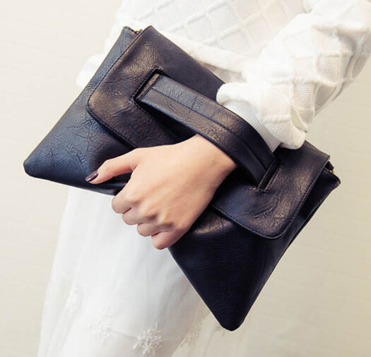 Front Handle Bag Black