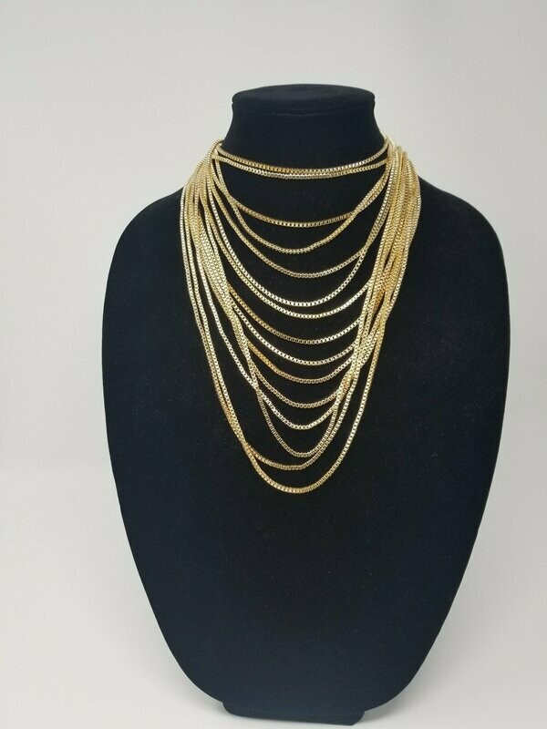 The Goddess Layered Necklace - Gold The Goddess Layered Necklace - Gold
