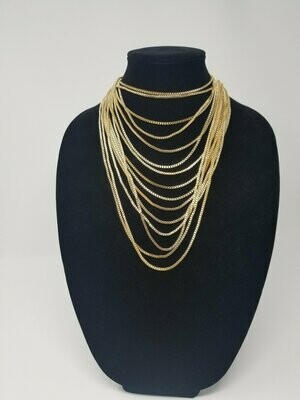 The Goddess Layered Necklace - Gold The Goddess Layered Necklace - Gold