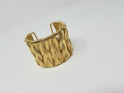 Braided Cuff Gold
