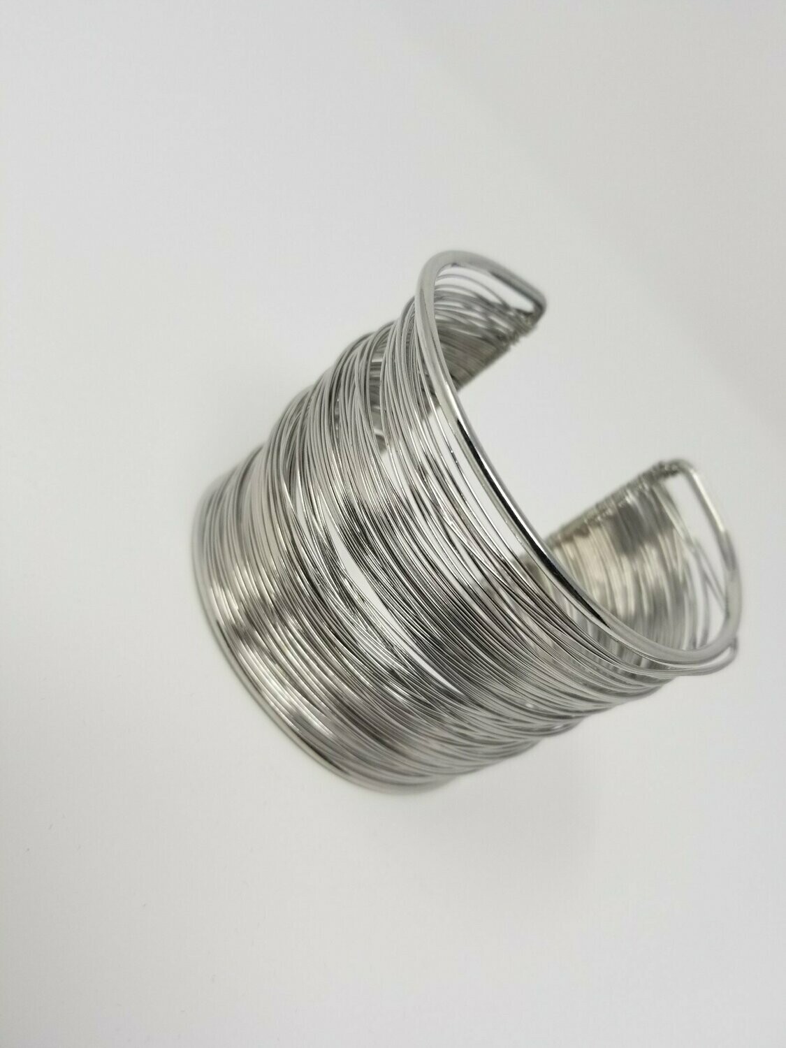 Silver Wire Cuff