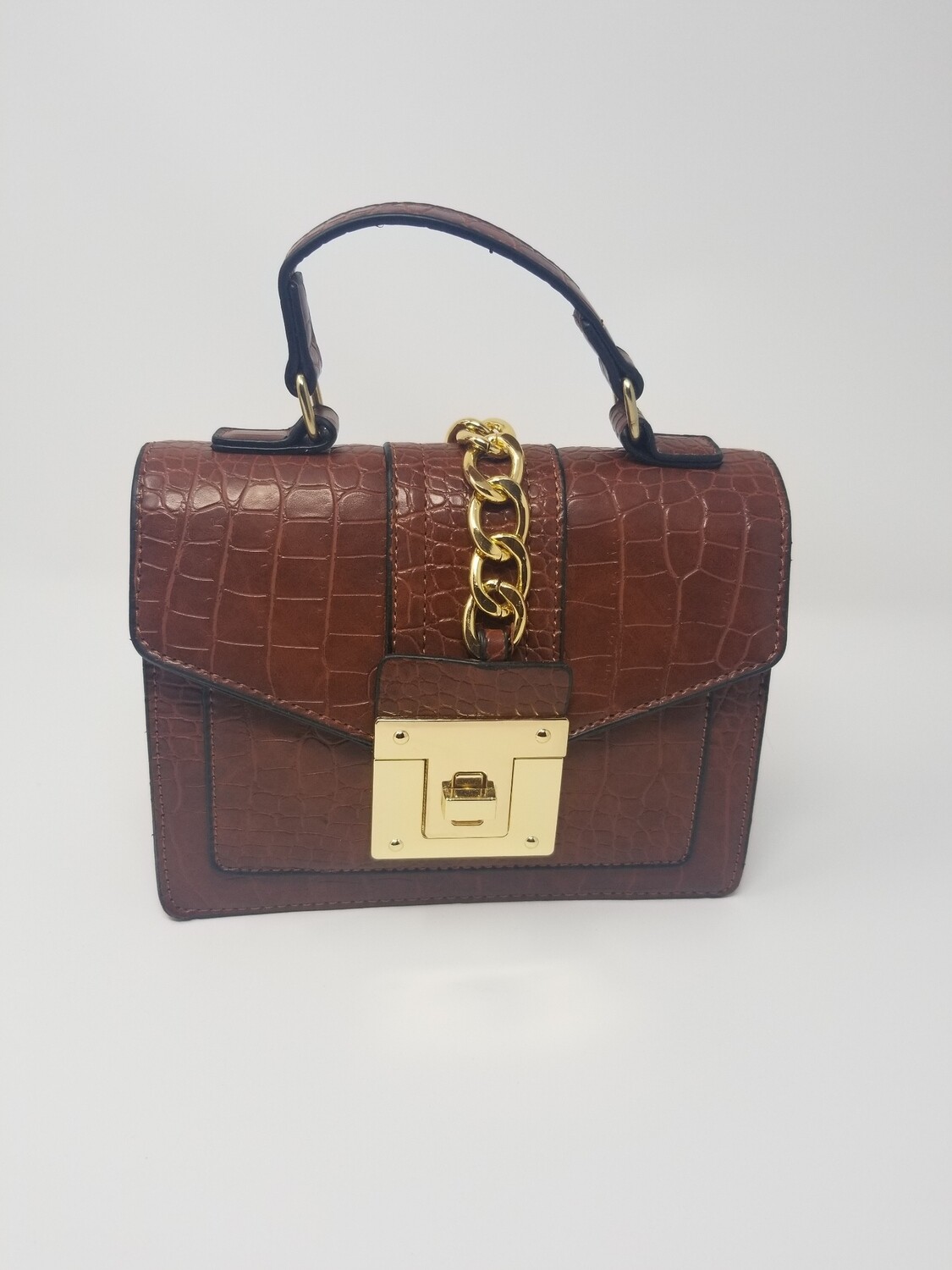 Top Handle Chain Bag