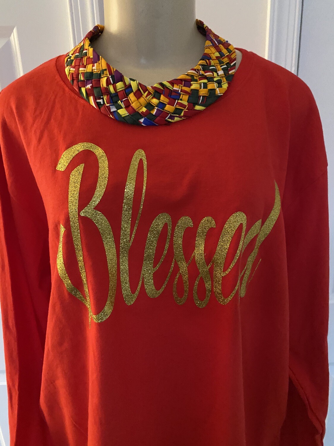 Blessed | Women's Long Sleeve T-Shirt | Casual Wear | Religious Apparel | Birthday Gifts | Mother's Day Gifts