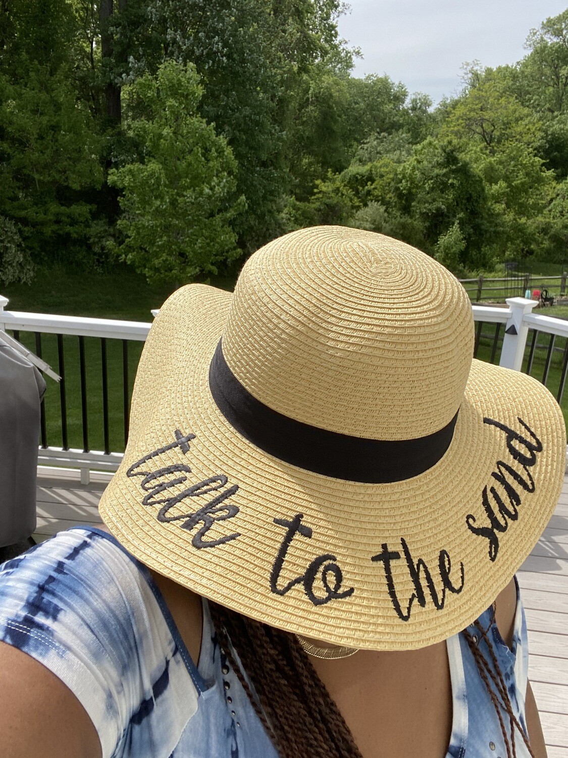 Embroidery Straw Floppy Sun Hat  | Trendy Accessories | Unique Gifts | Stylish Hats | Beach Wear