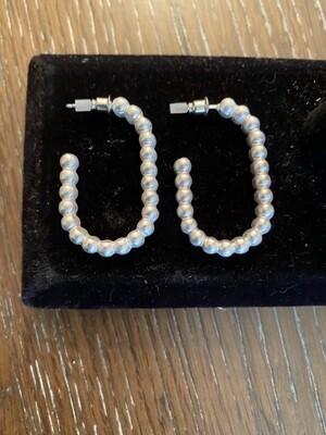 20 Pearl Open Hook Earrings | Trendy Accessories | Unique Jewelry