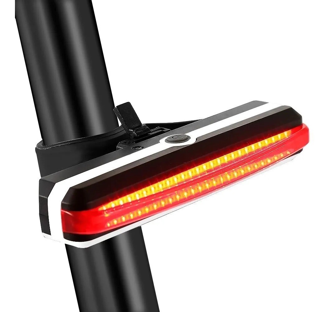 Luz Trasera Bicicleta Recargable Impermeable Led M0d PRL-2266