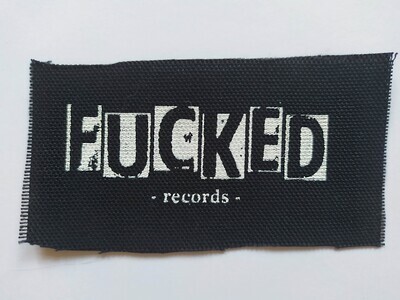 FUCKED records Logo // Patch