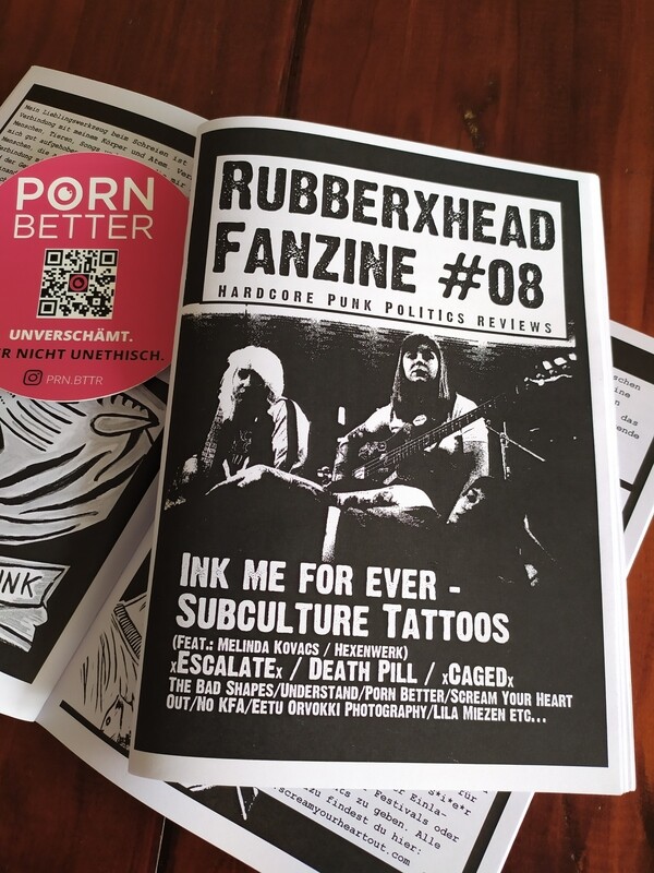 Rubberxhead Fanzine #08 // Fanzine