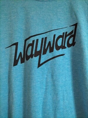 Wayward // Blue Logo Shirt
