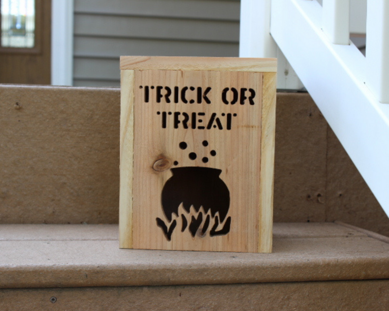 Trick or Treat Halloween Lantern