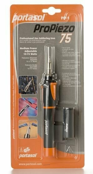 Portasol PRO PIEZO 75 Butane Gas Soldering Iron PP1 Made in Ireland