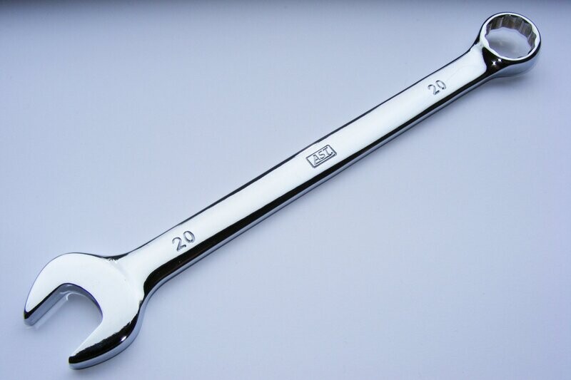 AST Tools of England professional combination wrench spanner 20MM CWM20 OS