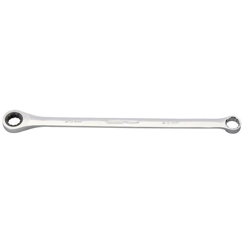 DRAPER EXPERT  EXTRA LONG 20MM AVIATION METRIC RATCHET RING WRENCH SPANNER 19514