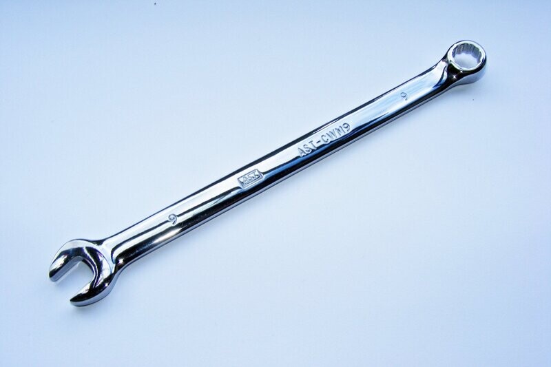 AST TOOLS OF ENGLAND PROFESSIONAL COMBINATION WRENCH SPANNER 9MM CWM9
