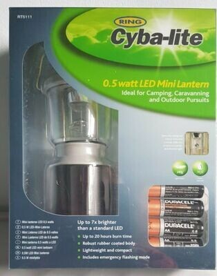 RING Cyba-Lite 0.5w LED Mini Lantern RT5111 (26 LUMENS LANTERN) RING TORCHES