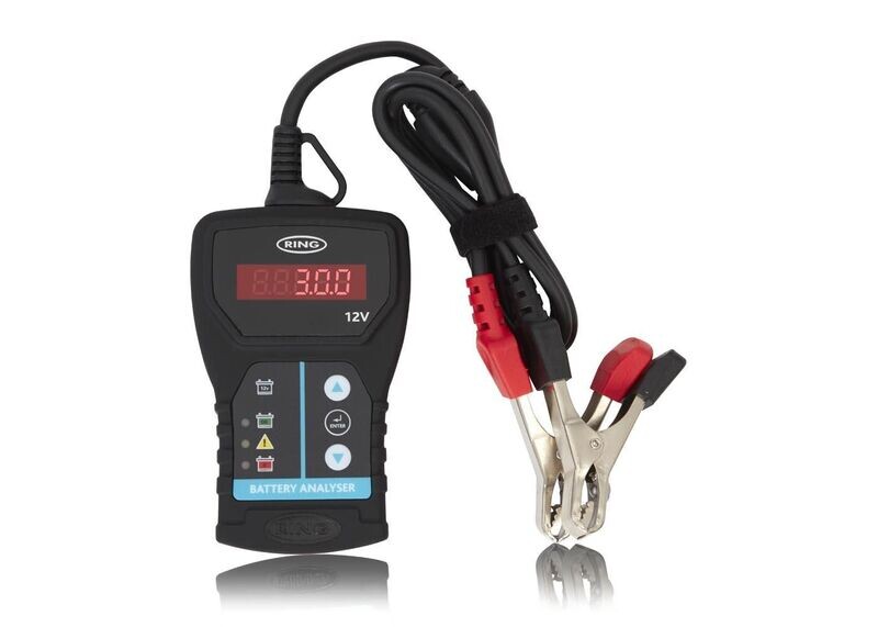 Ring Automotive LED Digital 12V Battery Tester Analyser cars & motorcycles RBA50