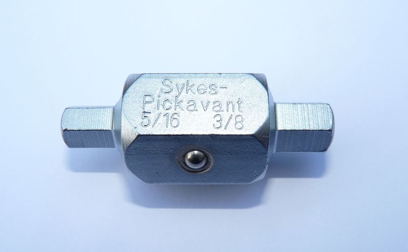 SYKES PICKAVANT TOOLS DRAIN SUMP PLUG KEY 5/16 x 3/8 hexagon Vintage Classic car
