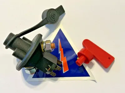ENG AUTOMOTIVE FIA Master Battery Cut Off Kill Switch 100A Race Rally Kit Car BASE SWITCH (NO RESISTOR) ENG AUTOMOTIVE FIA Master Battery Cut Off Kill Switch 100A Race Rally Kit Car BASE SWITCH (NO RESISTOR)