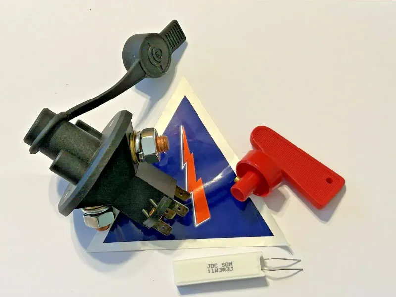 FIA Compliant Master Battery Cut Off Kill Switch 100A Race Rally Kit Car Boat