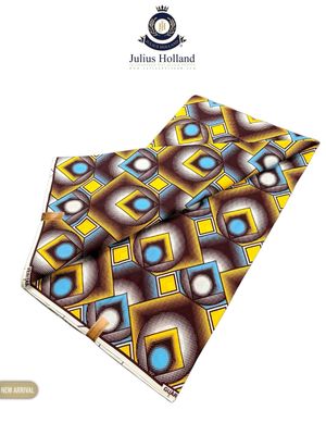 African Wax Fabric, Sophisticated 