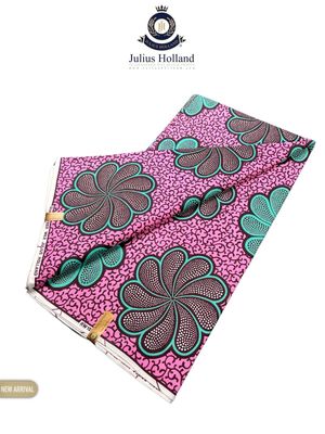 African Wax Print Fabric, Exclusive Design